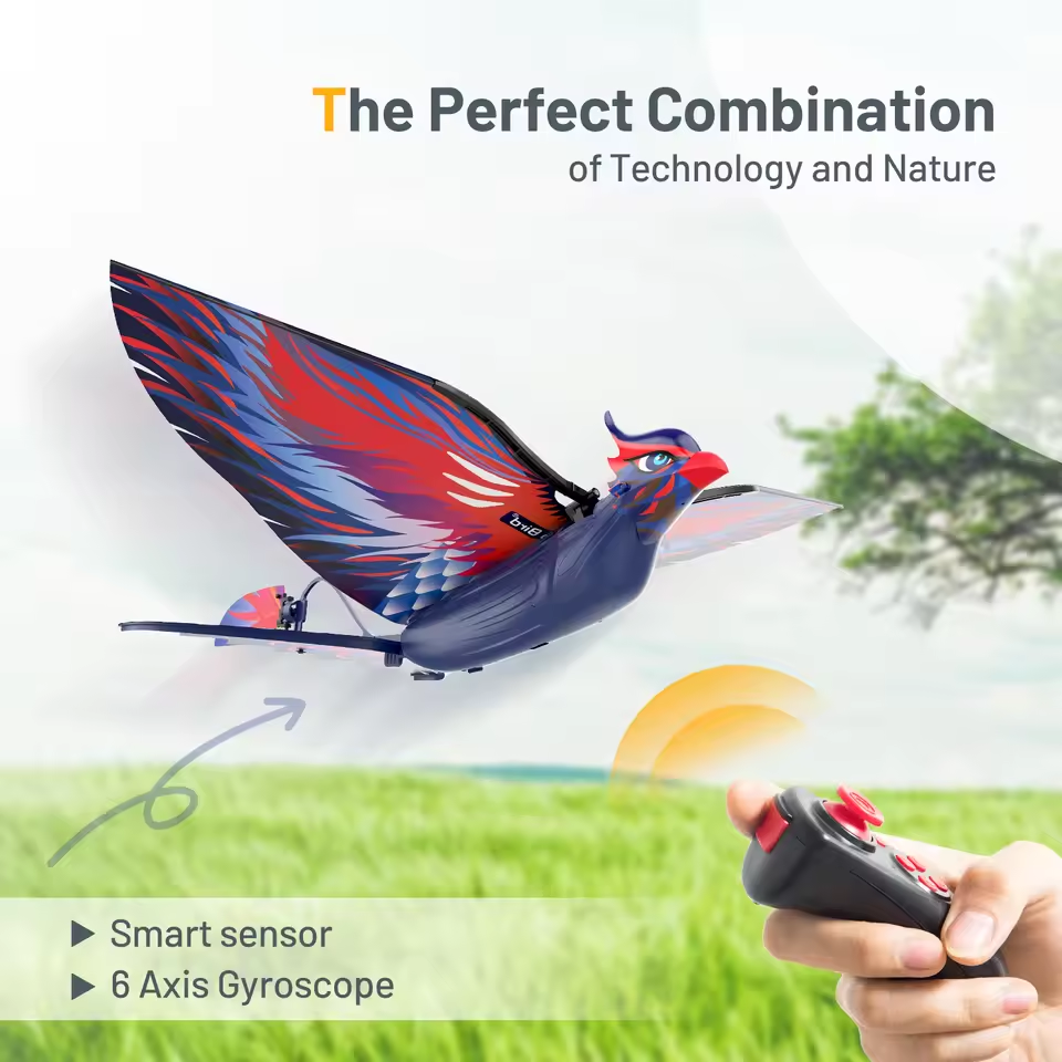 Toy Kids Baby™ | Remote control bird shaped plane