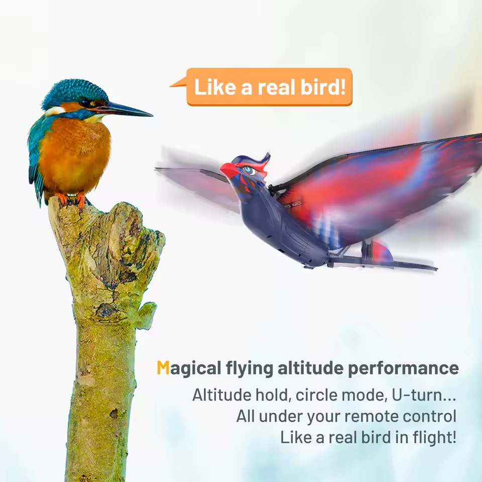 Toy Kids Baby™ | Remote control bird shaped plane