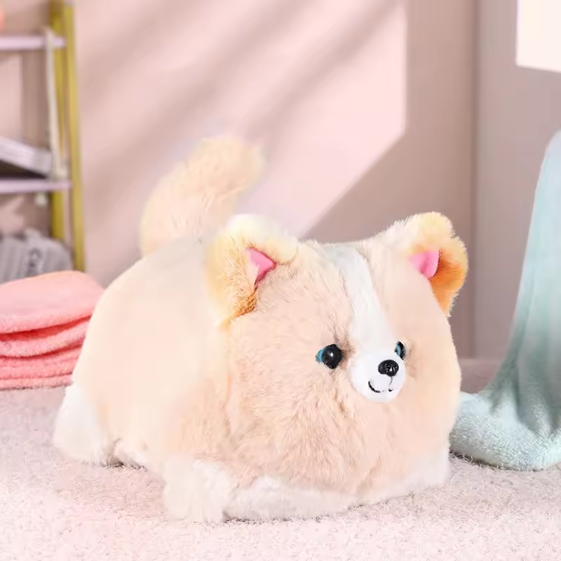 Toy Kids Baby™ | Cute plush cat toy creative simulation cartoon cat learns to talk tail tail blink