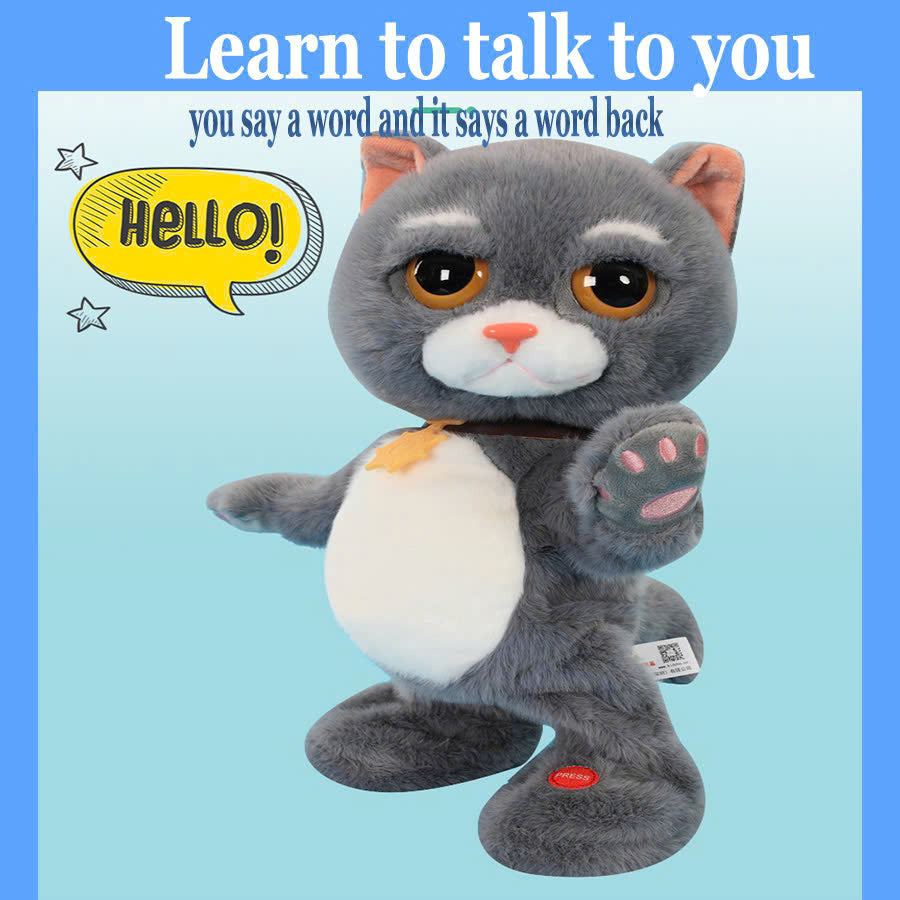 Toy Kids Baby™ | Dancing Tom Cat Electronic Toy Talking Singing Pet Interactive Realistic