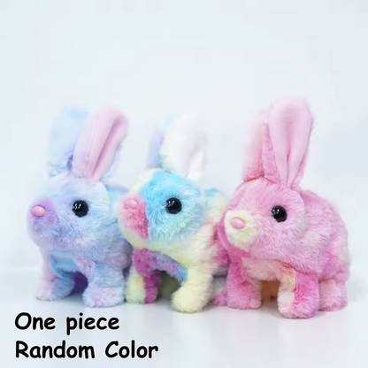 Toy Kids Baby™ | Electronic stuffed rabbit toy, walking, jumping, running, shaking ears