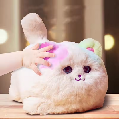 Toy Kids Baby™ | Cute plush cat toy creative simulation cartoon cat learns to talk tail tail blink