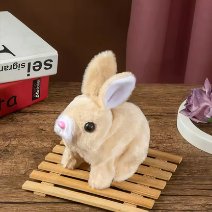 Toy Kids Baby™ | Electronic stuffed rabbit toy, walking, jumping, running, shaking ears