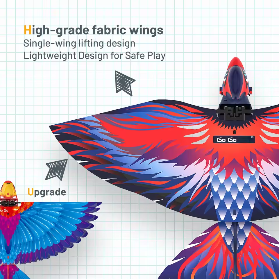 Toy Kids Baby™ | Remote control bird shaped plane