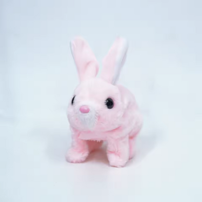 Toy Kids Baby™ | Electronic stuffed rabbit toy, walking, jumping, running, shaking ears